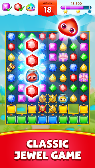Jewels Legend - Match 3 Puzzle Mod Screenshot 1