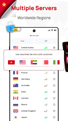 Vietnam VPN: Get Vietnam IP Screenshot 2