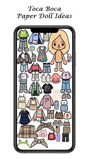 Toca Boca Paper Doll Ideas Screenshot 2