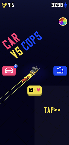 Car Vs Cops Mod Screenshot 1