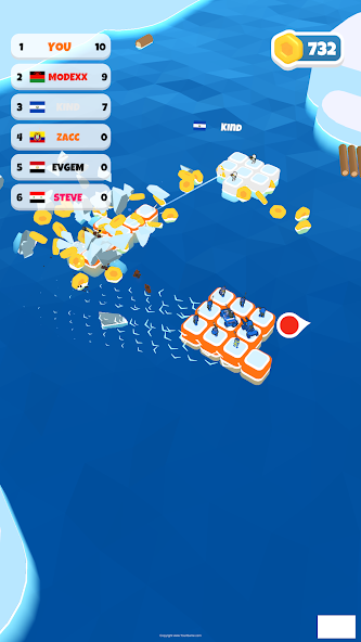 Raft Craft: Ocean War Mod Screenshot 4