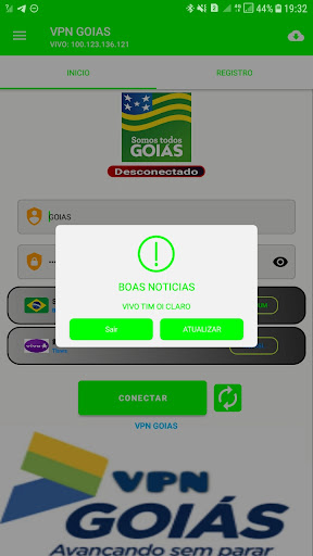 VPN GOIAS Screenshot 2