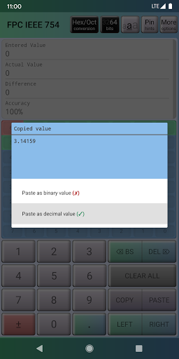 Floating Point Calculator IEEE Screenshot 4