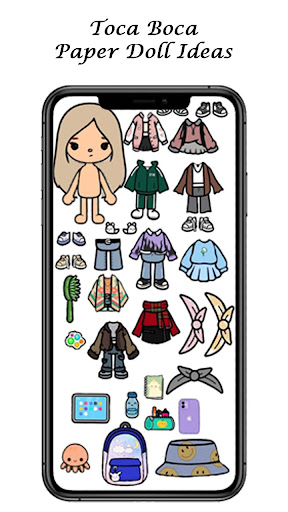 Toca Boca Paper Doll Ideas Screenshot 1