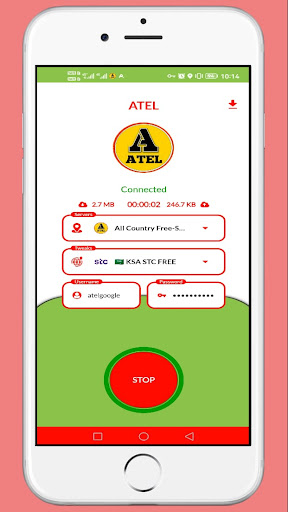 ATEL VPN Screenshot 1