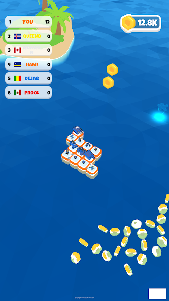 Raft Craft: Ocean War Mod Screenshot 1