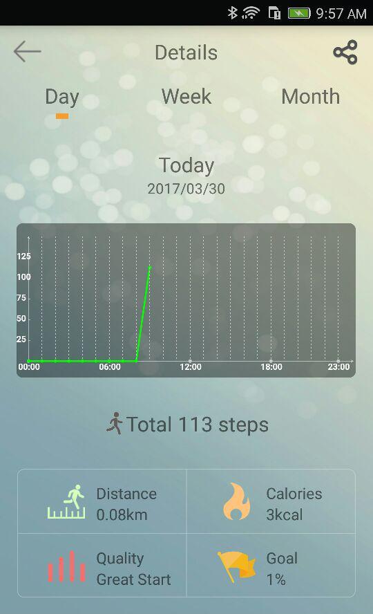 iFITNESS Activity Tracker Screenshot 3