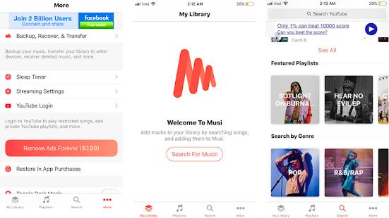 Musi : Simple Music Streaming Advice Screenshot 2