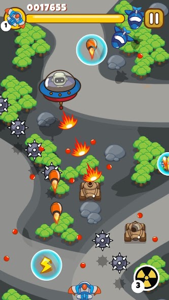 Sky Raiders - Battle Wars Mod Screenshot 1