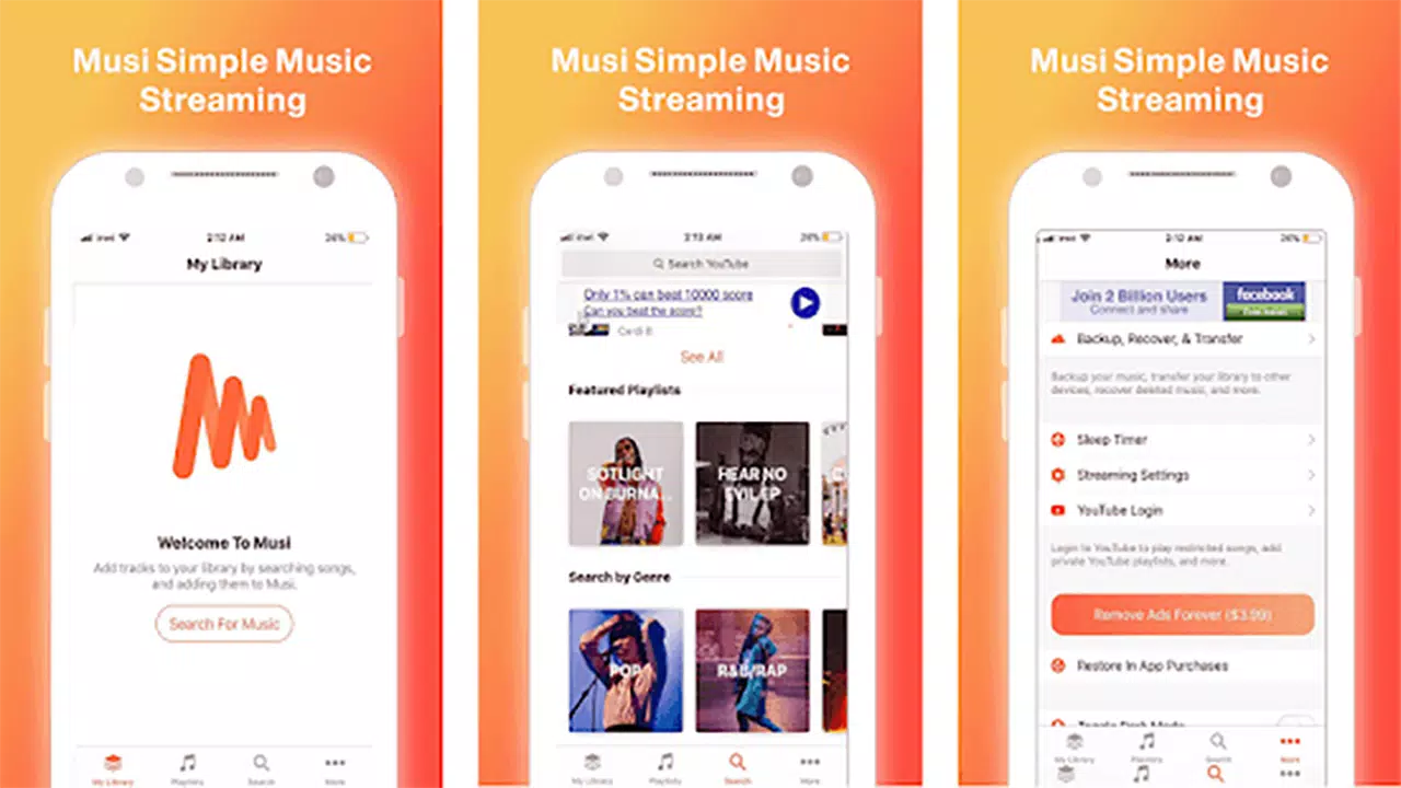 Musi : Simple Music Streaming Advice Screenshot 3