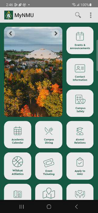 MyNMU Screenshot 3