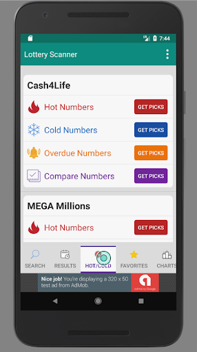 Lottery Ticket Scanner - California Checker Screenshot 2