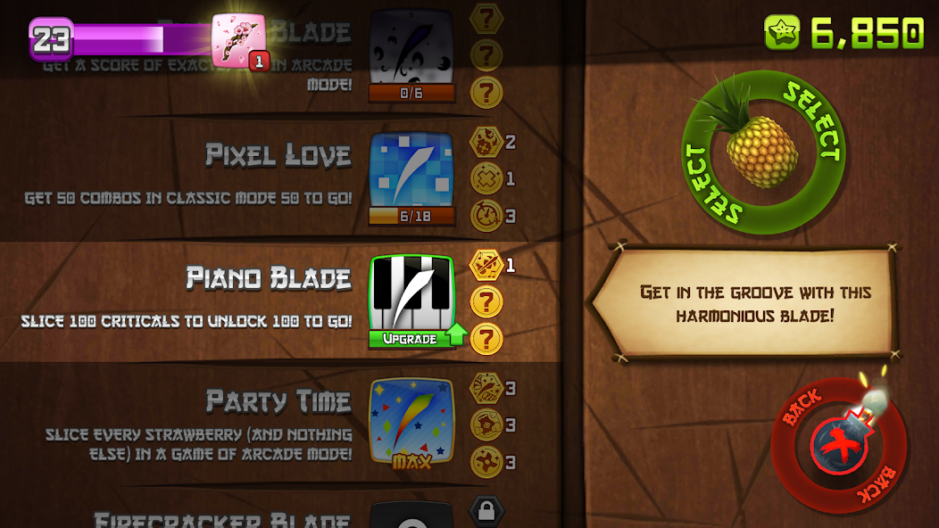 Fruit Ninja Classic+ Mod Screenshot 3