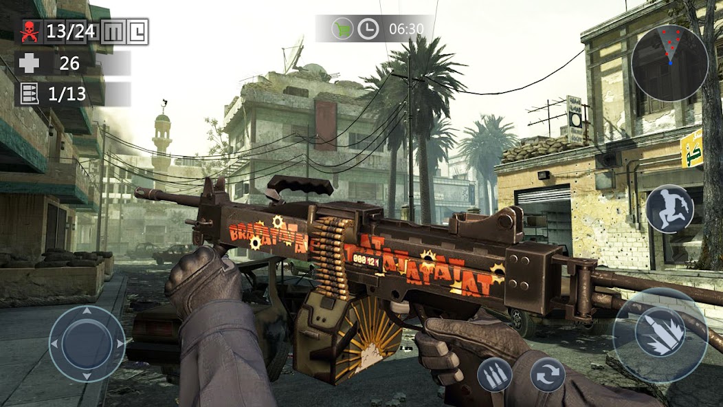 Zombie Trigger 3D Gun Shooter Mod Screenshot 4