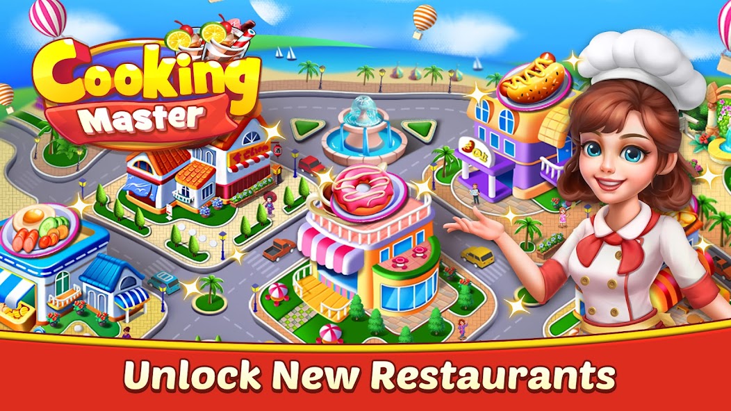 Cooking Master:Restaurant Game Mod Screenshot 1