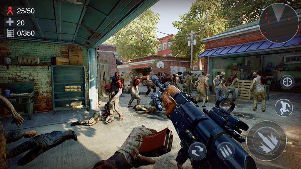Zombie 3D Gun Trigger: PvP Mod Screenshot 4