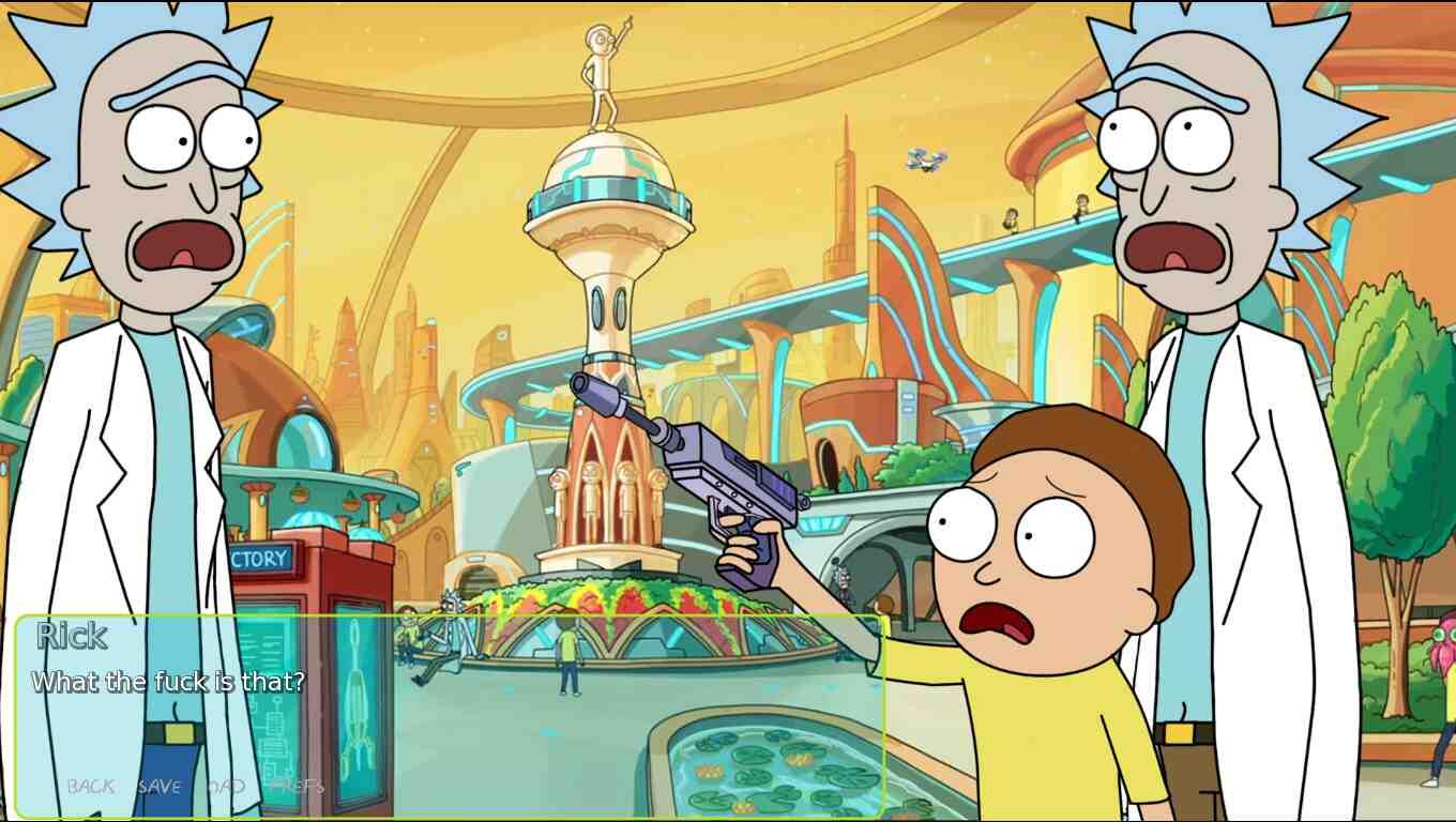 Rick and Morty – The Perviest Central Finite Curve Screenshot 2