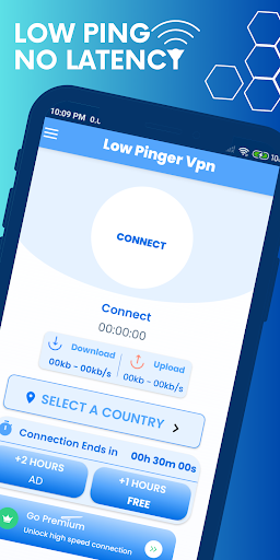 Low Pinger FF VPN - Gaming IP Screenshot 1