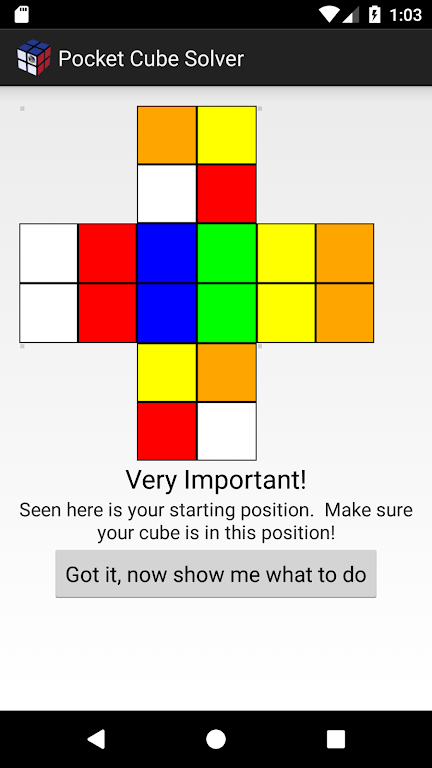 2X2 Cube Solver Screenshot 4