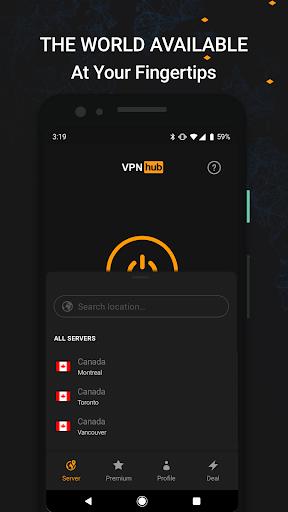 VPNhub - Secure, Private, Fast & Unlimited VPN Screenshot 3