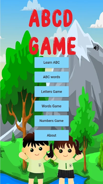 ABCD Game - Alphabets learning Screenshot 1