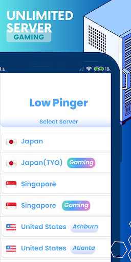 Low Pinger FF VPN - Gaming IP Screenshot 2