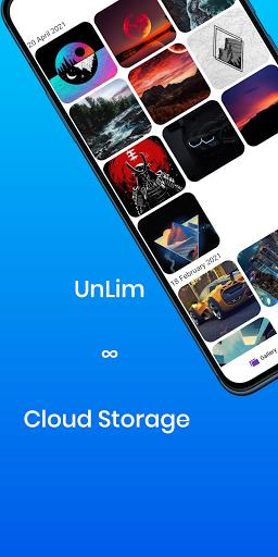 UnLim: Unlimited cloud storage Screenshot 1