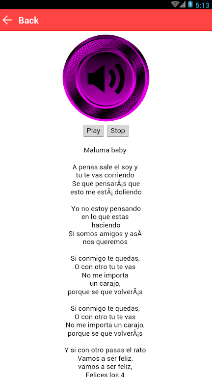 Felices Los 4 Maluma Musica Lyrics Screenshot 2