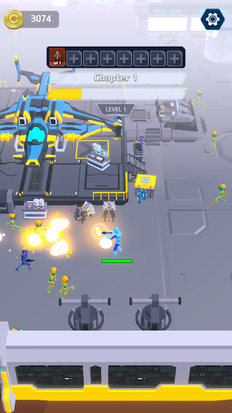 Cyber Survivor: Robot War 3D Mod Screenshot 1