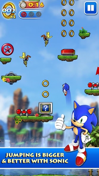 Sonic Jump Pro Mod Screenshot 2