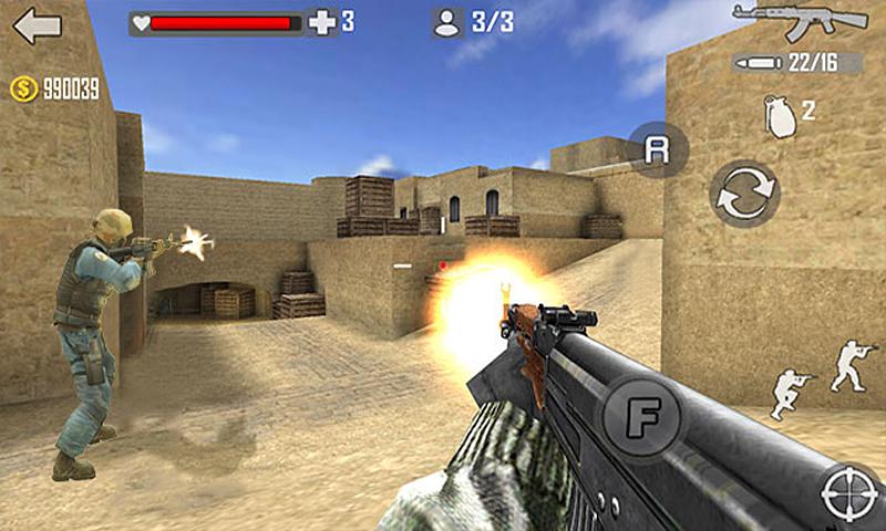Shoot Strike War Fire Mod Screenshot 1
