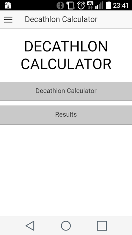 Decathlon Calculator Screenshot 1