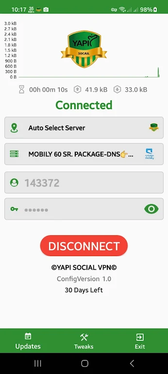 YAPI SOCIAL VPN Screenshot 2