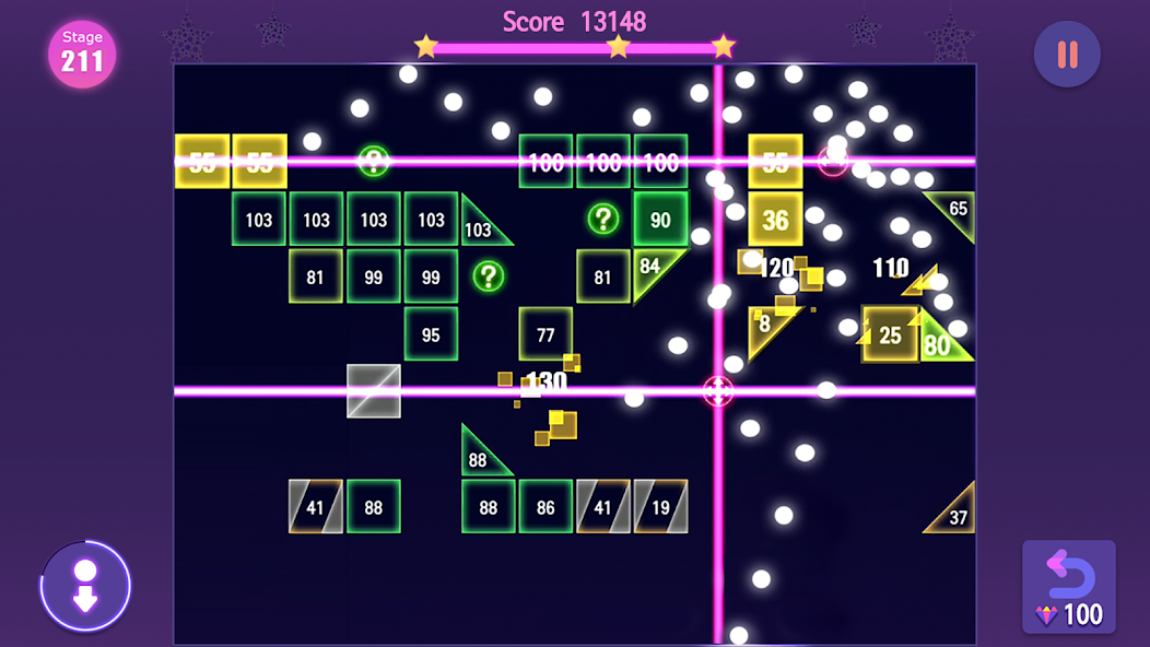 Neon Bricks Master Mod Screenshot 3