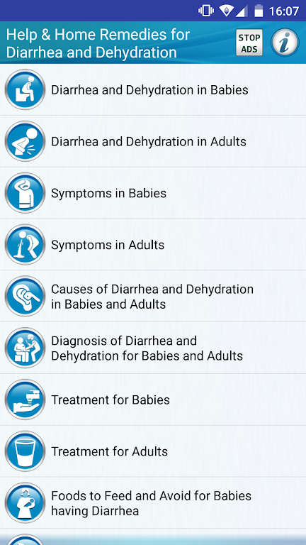 Diarrhea and Dehydration Help Screenshot 1