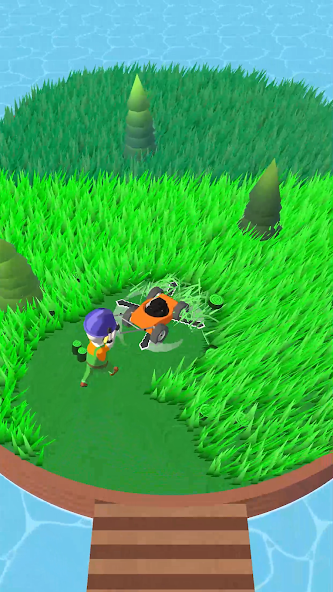 Grass Master: Lawn Mowing 3D Mod Screenshot 3