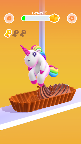 Perfect Cream: Cake Games Mod Screenshot 1