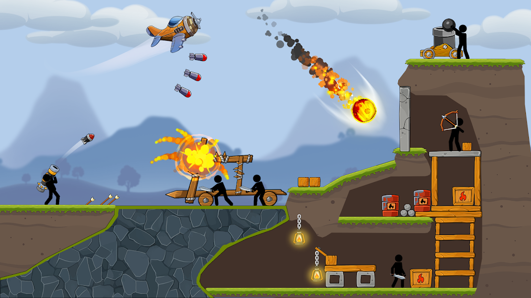 Boom Stick: Bazooka Puzzles Mod Screenshot 3