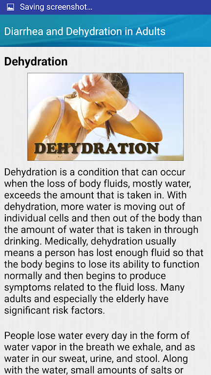 Diarrhea and Dehydration Help Screenshot 2