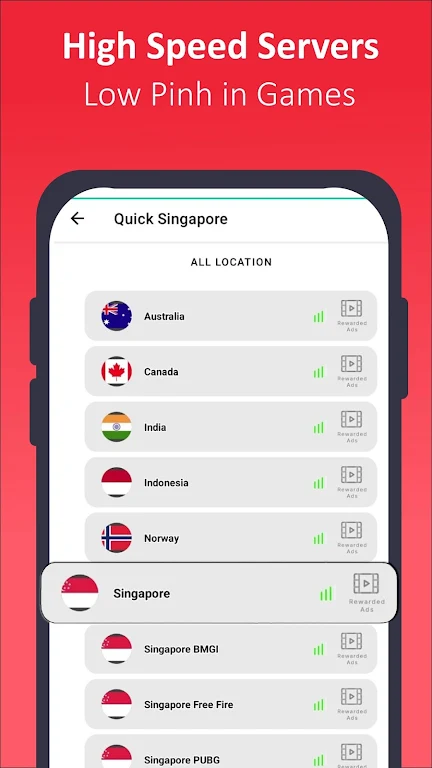Quick Singapore VPN- QuickVPN Screenshot 4