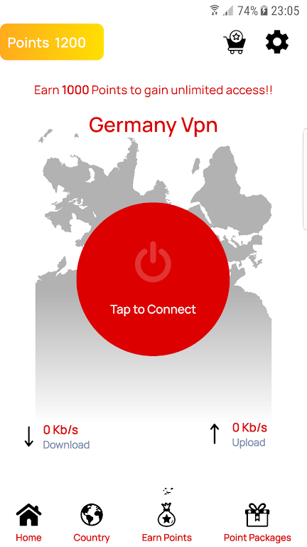 Germany VPN - Fast Secure Vpn Screenshot 2