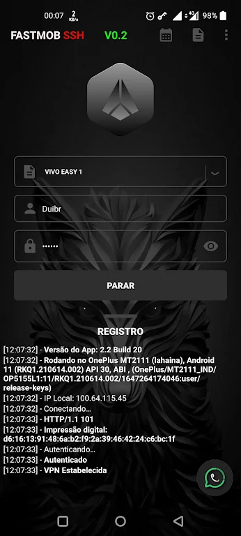 FASTMOB VPN Screenshot 3