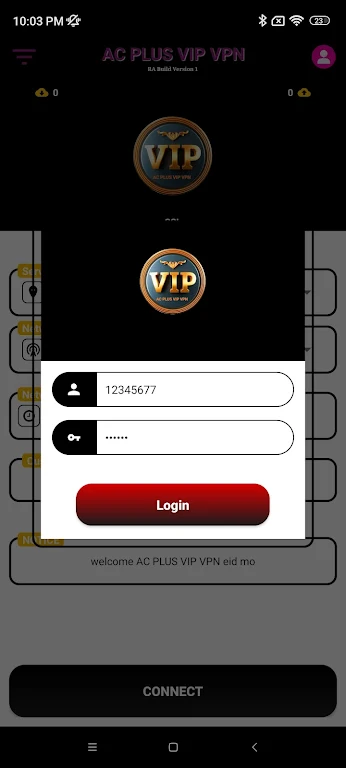 AC PLUS VIP VPN Screenshot 3