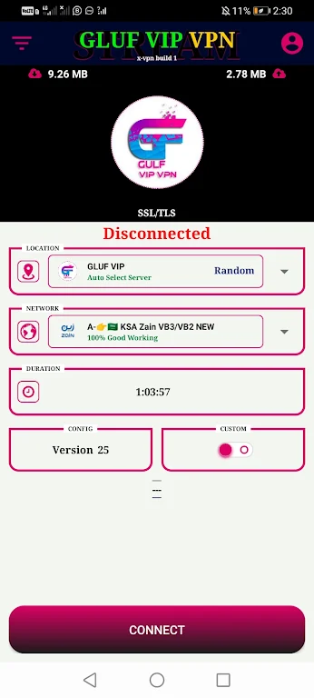 GULF VIP VPN Screenshot 2