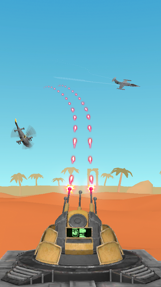 Air Defense: Airplane Shooting Mod Screenshot 2