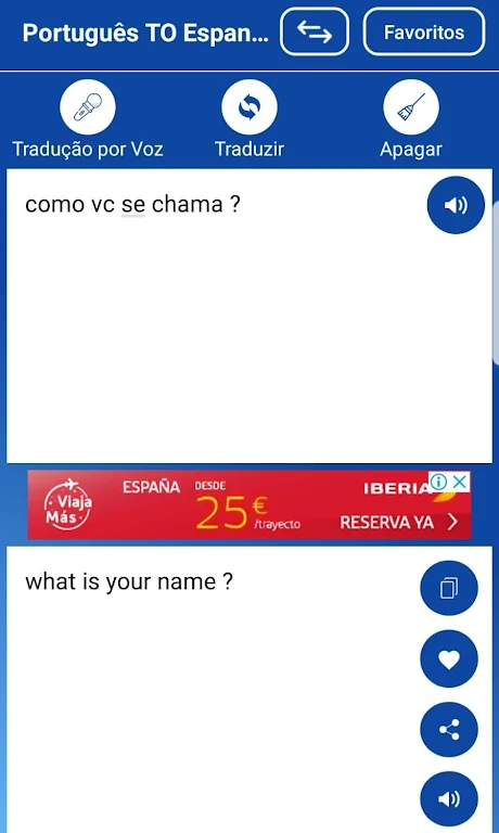 Tradutor Português Inglês/Inglês Português Screenshot 2