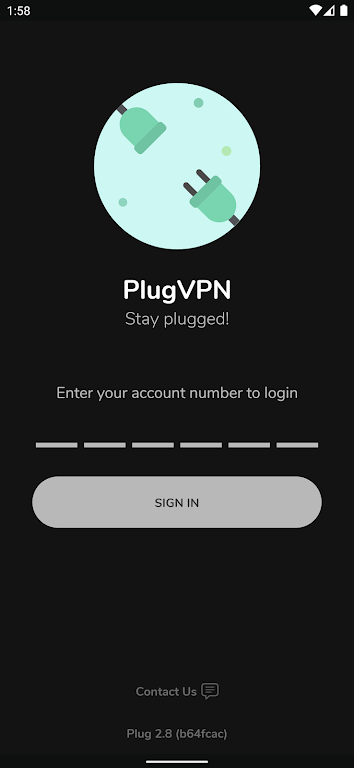 PlugVPN - Stay Plugged! Screenshot 1