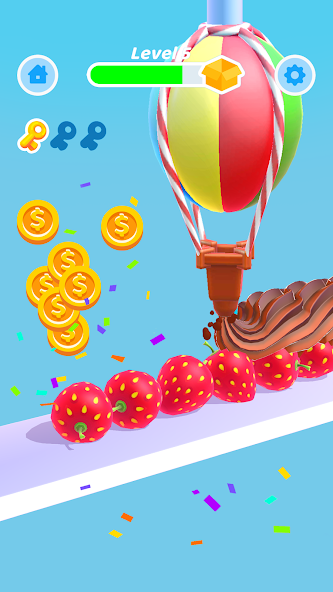 Perfect Cream: Cake Games Mod Screenshot 2