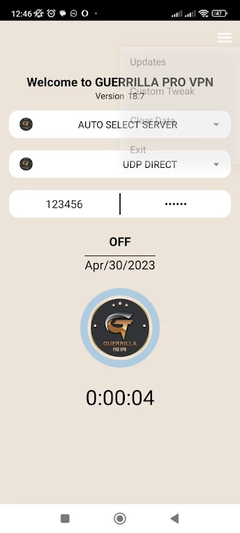 GUERRILLA PRO VPN - Unlimited Screenshot 4