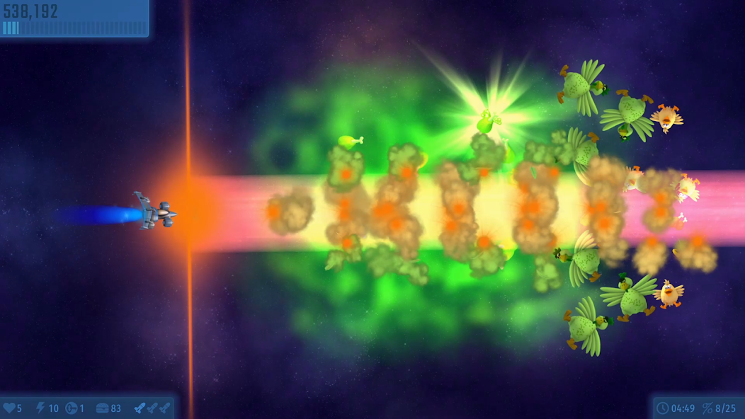 Chicken Invaders Universe Mod Screenshot 4